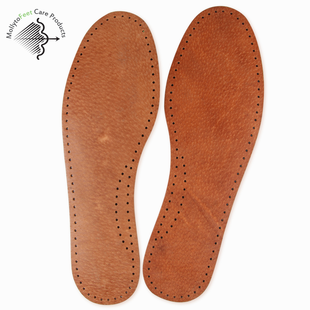 OEM ODM one size fits all classical business man pig skin comfortable anti-sweat anti bacterial odor deodorant shoe insole