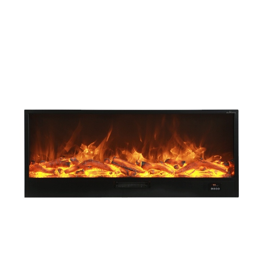 Moloney Adjustable led flame heating hot selling with log indoor wall insert electric fireplace