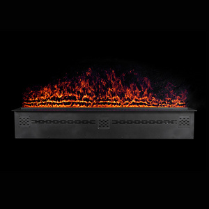 70inch length linear 7 colors flame 3D View Vapor Fire Without Heat Water Mist Electric Fireplace