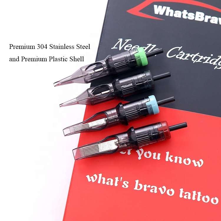 Permanent Makeup Cartridges Membrane WhatsBravo Tattoo Needle Cartridges Premium Tattoo Pen Machine Cartridges Tattoo Needle