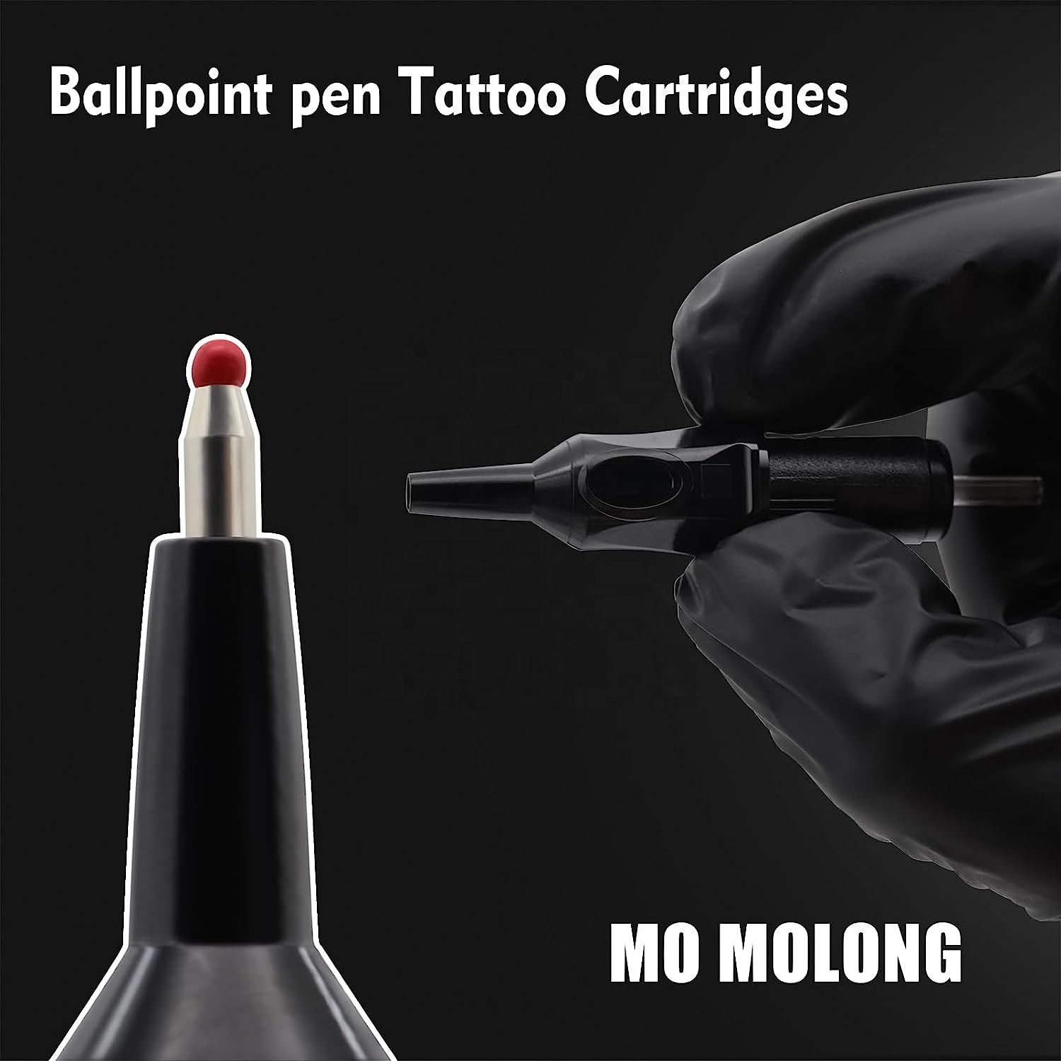 Transparent Dotwork Ballpoint Tattoo Cartridge Tattoo Machine Tattoo Ball Point Cartridges