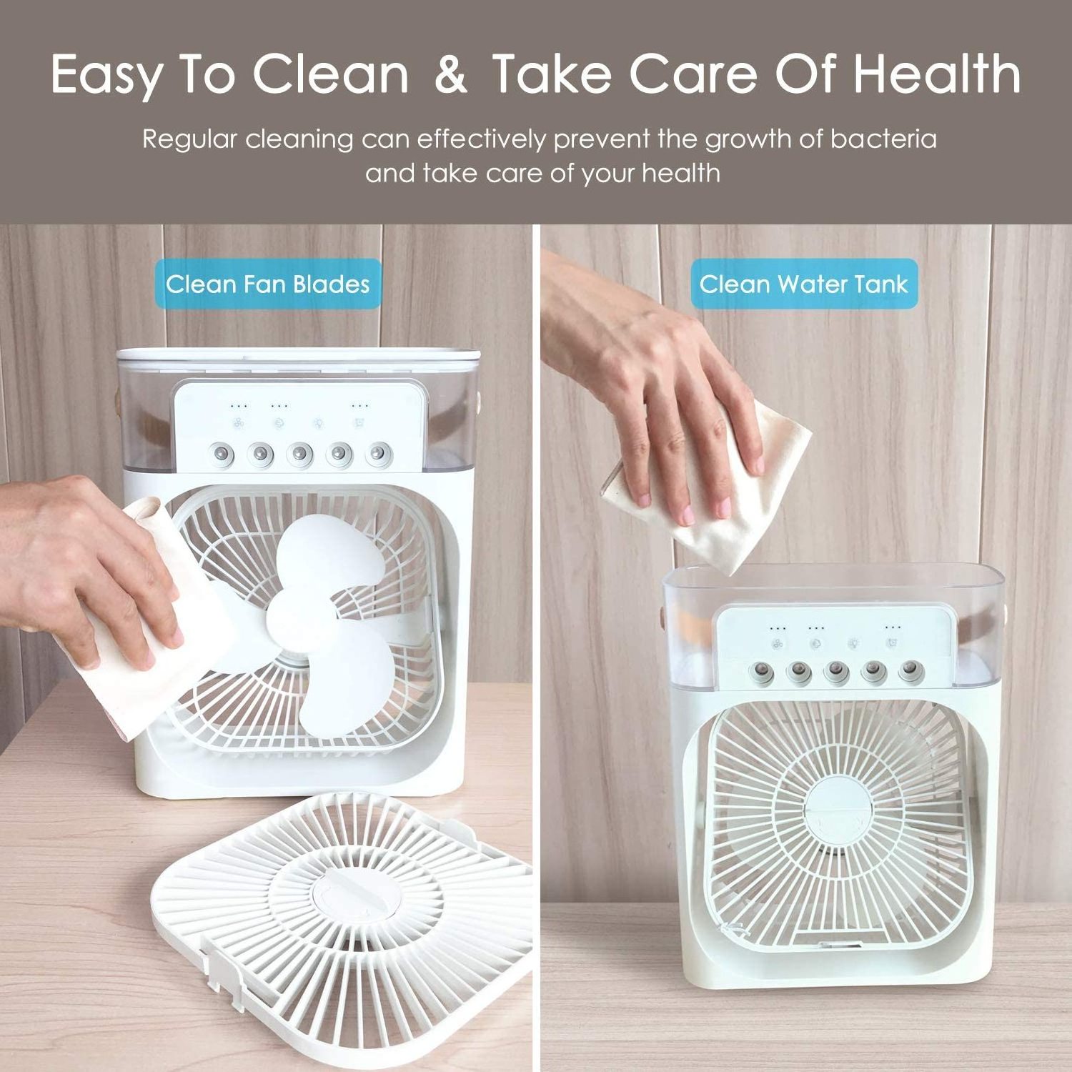 stand fan air cooler heating dissipation portable air cooling with ice air cooler