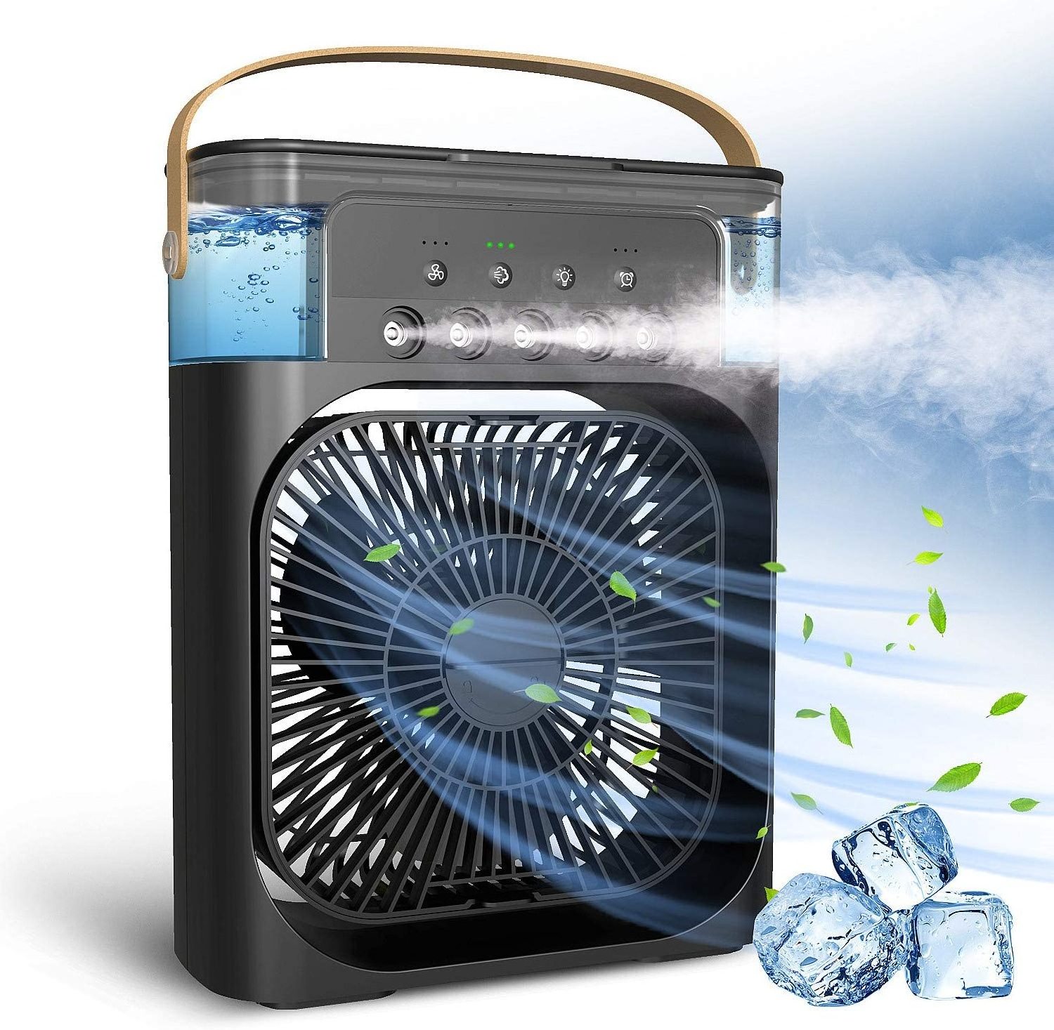 3 speed fan air conditioner multifunction 4 in 1 with ice water