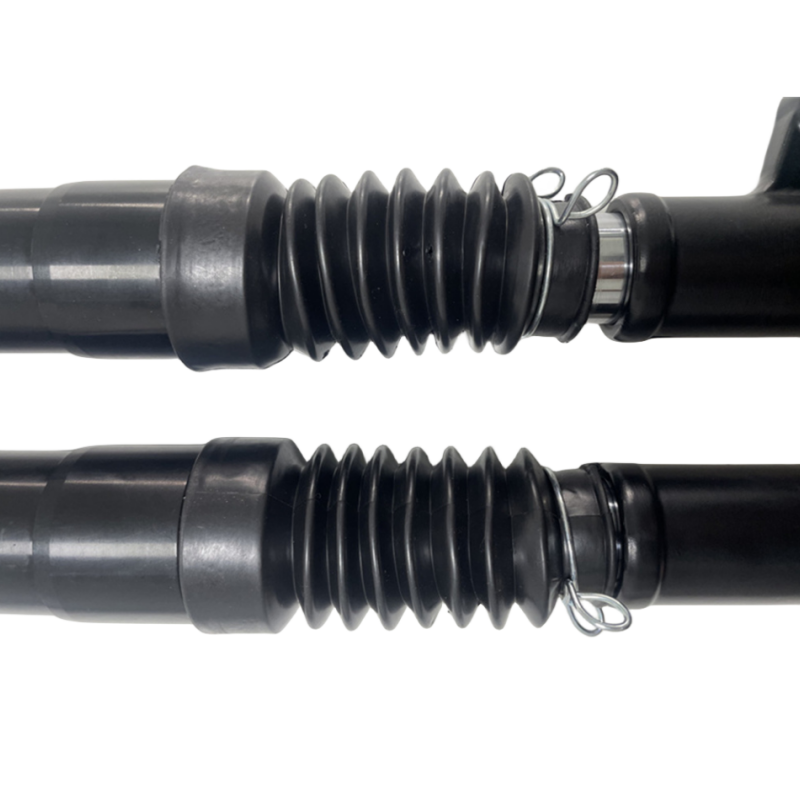 1000LBS per absorber Upside Down Front Fork Suspension Inverted Hydraulic Front Shock Absorber 630mm For 13inch 14inch scooter