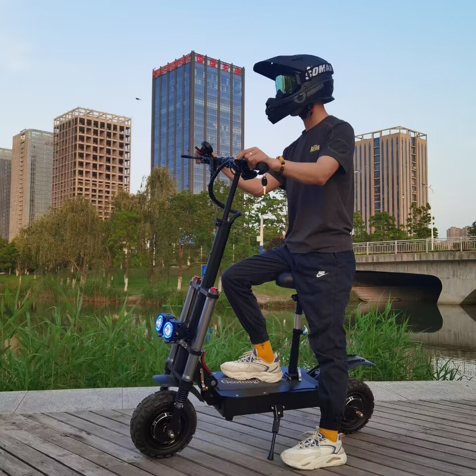 60V 6000W 85km/h 11inch off road tire electric scooter dual motor sale 5600w scooter electric from china with CE