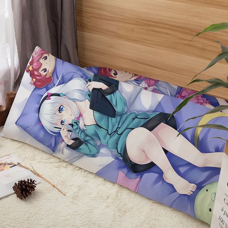 Custom 2 Way Soft Polyester Japanese  Anime  Decorative Pillow Case Dakimakura 150*50 cm body pillow custom  body pillow