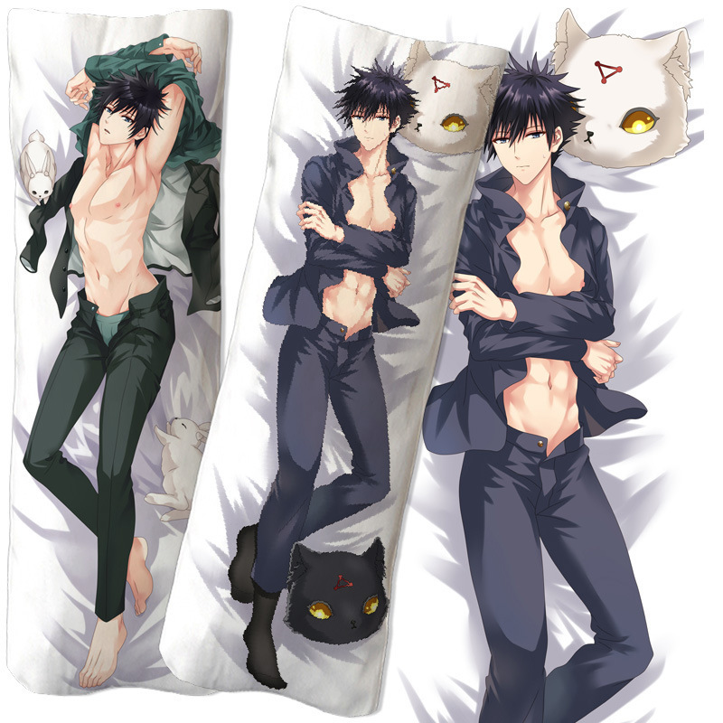 Game animation peripherals body pillow to make a cartoon two-dimensional long body pillow digital printing pussy body pillow