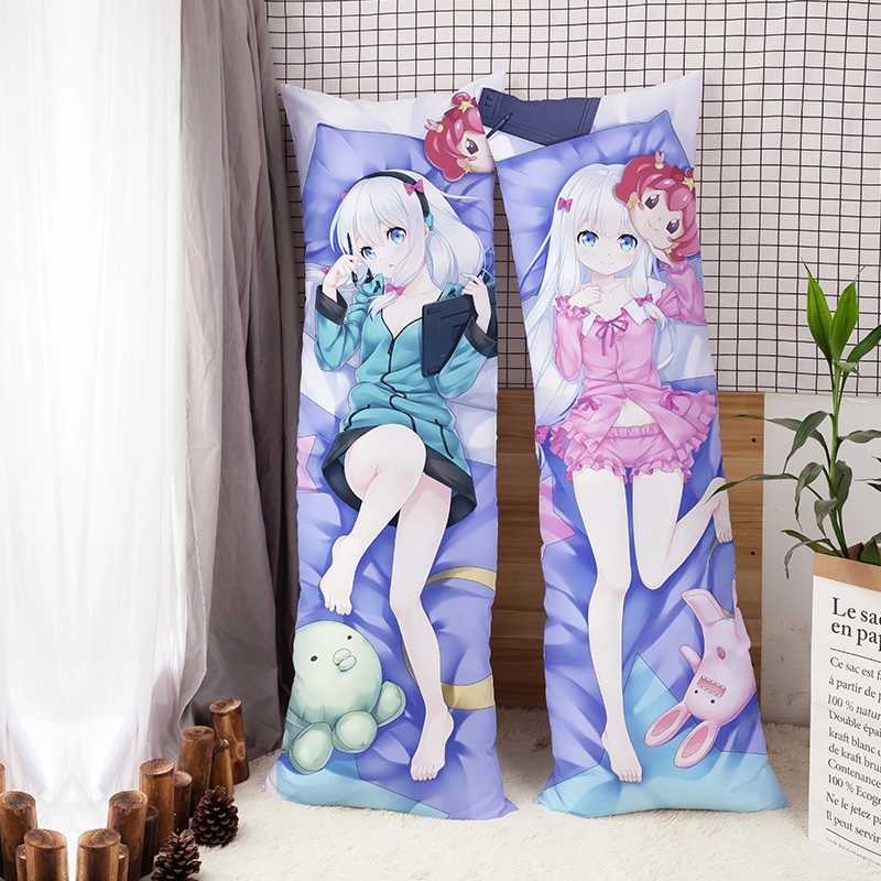 Custom 2 Way Soft Polyester Japanese  Anime  Decorative Pillow Case Dakimakura 150*50 cm body pillow custom  body pillow