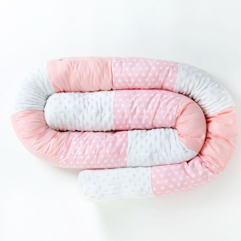 Newborn Room Baby Crib Bedding Crib Bumper Cotton Snake Shape Bed Cot Bumper Crib Pillow Children Cradle Bed Decor