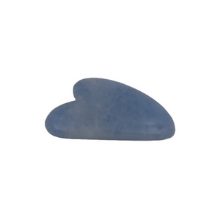 Celestite Gemstone Gua Sha Face Massage Tool Healing Crystal Gua Sha Face Massager Natural Calcite Healing Reiki Massage Stone