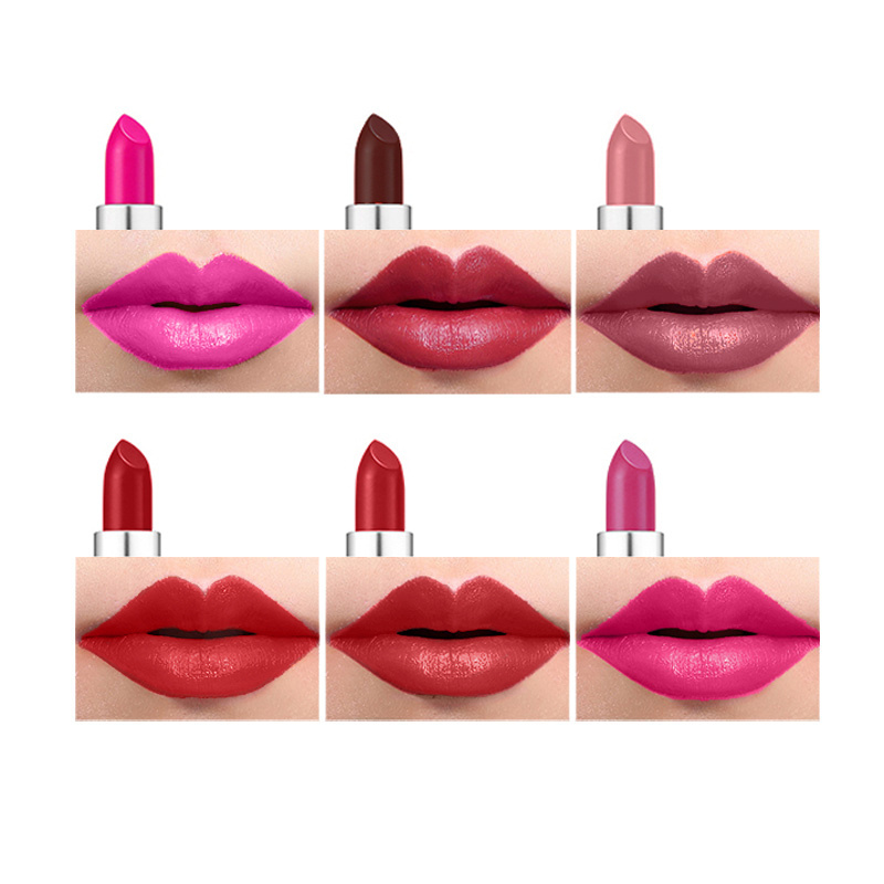 beauty makeup custom logo bullet lipgloss longlasting waterproof matte lipstick in bulk