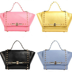 Custom handbag vegan leather PU handbags wholesale designer inspired new arrivals handbags