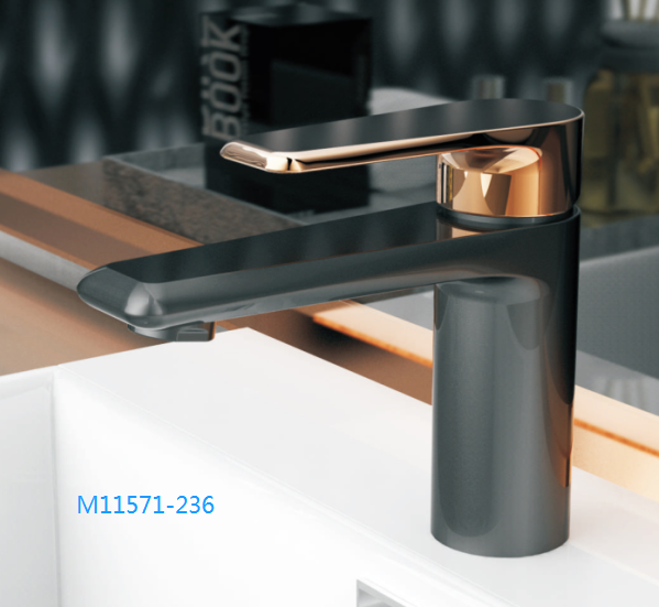 Momali square round single handle matte black rose gold water tap faucet mixer, bathroom basin modern faucet