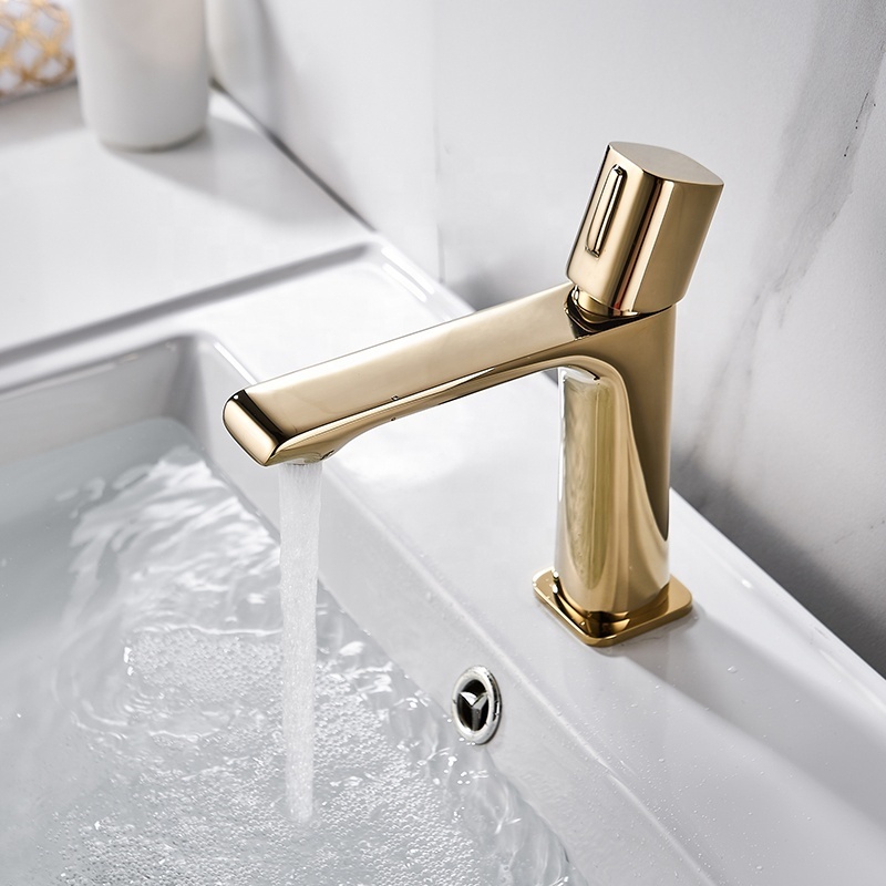 Momali square handle brief luxury black red brass gold faucet basin faucets mixers taps, gold bathroom faucet