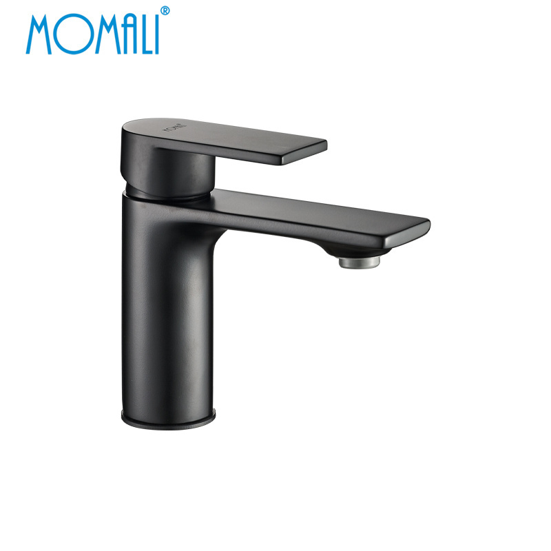 Momali modern Brass water tap Mixer Bathroom wash Basin Faucet gold, black bathroom luxury faucet with coin aerator