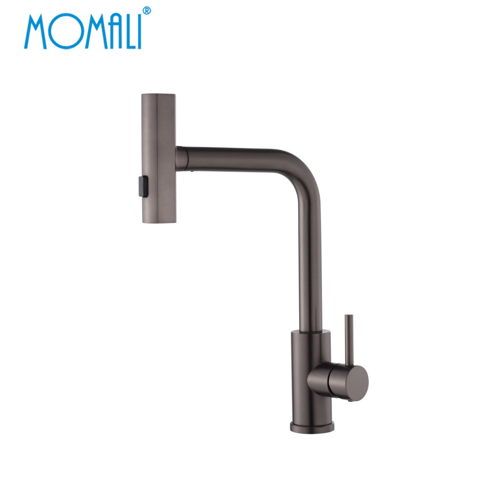 Momali sus304 Stainless steel flexible kitchen faucet pull out