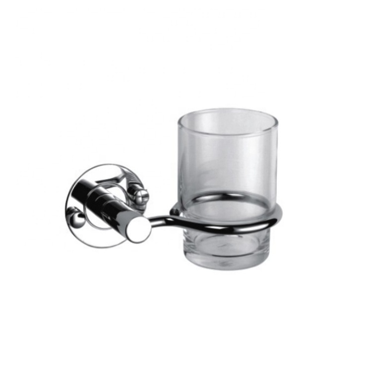 China sanitary ware factory supplier Bathroom accessories stainless steel double tumbler holder with cups