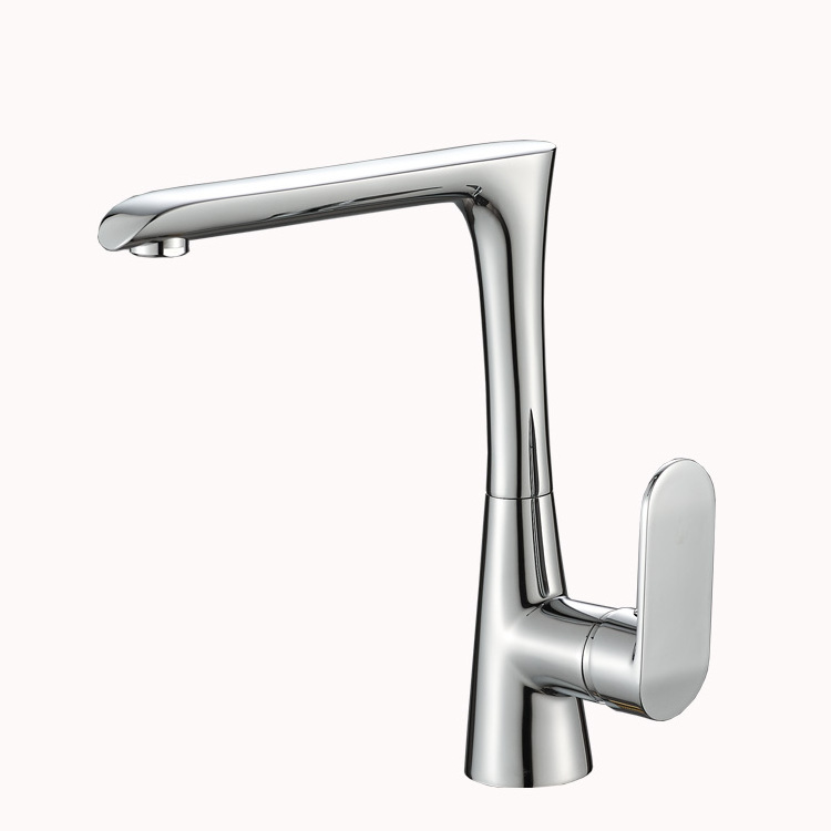 Momali Wenzhou gooseneck kitchen sink faucet brass kitchen mixer tap faucet for kitchen sink