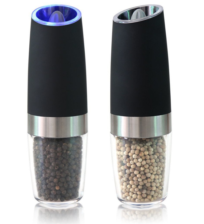 Experience Innovation Rechargeable Stainless Steel Automatic Dry Spice Grinder for Effortless Spice & Herb Grinding