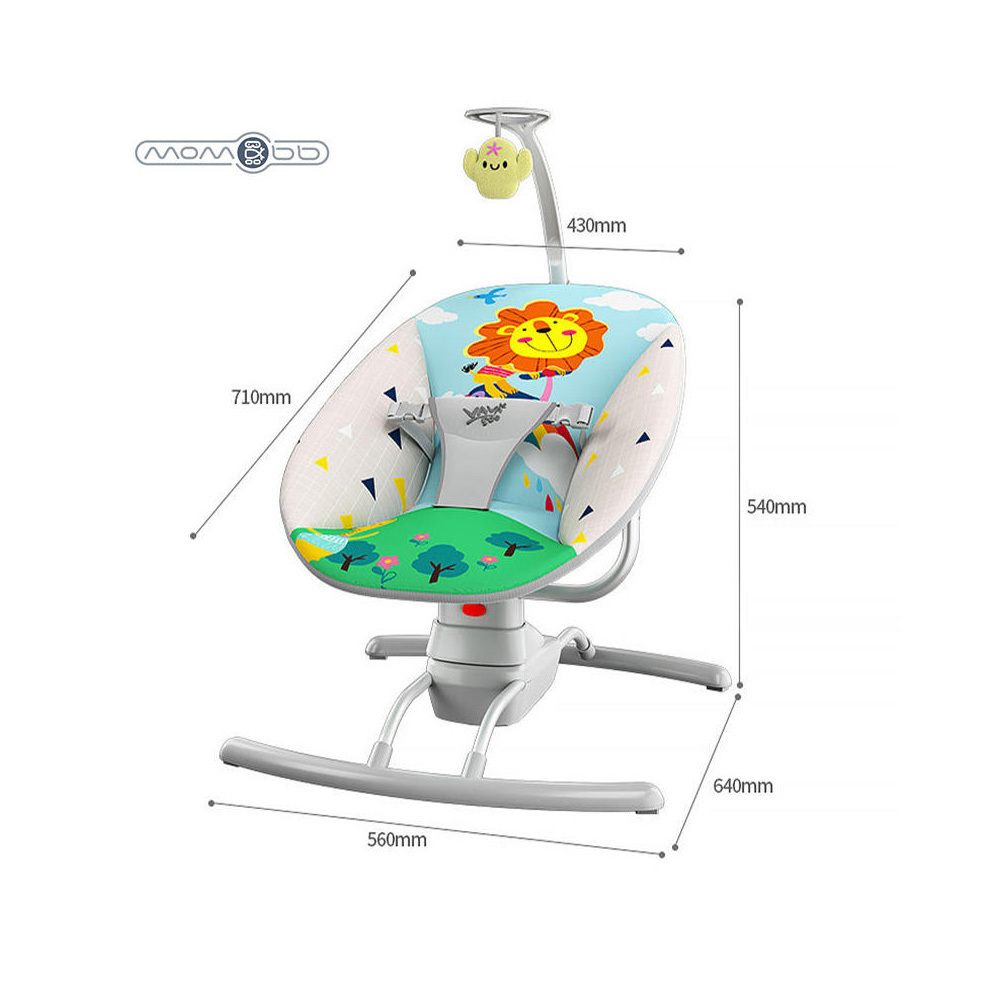 Oem Baby Chair Suspension Ingenuity Cradle With Mosquito Net Spring 2 In 1 Bassinet Cushioned Baby Swing