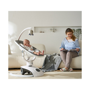 New Customization New Born Baby Swing Portable Swing for Infants with 5 Natural Sway Speeds Electric Baby Chair Rocking