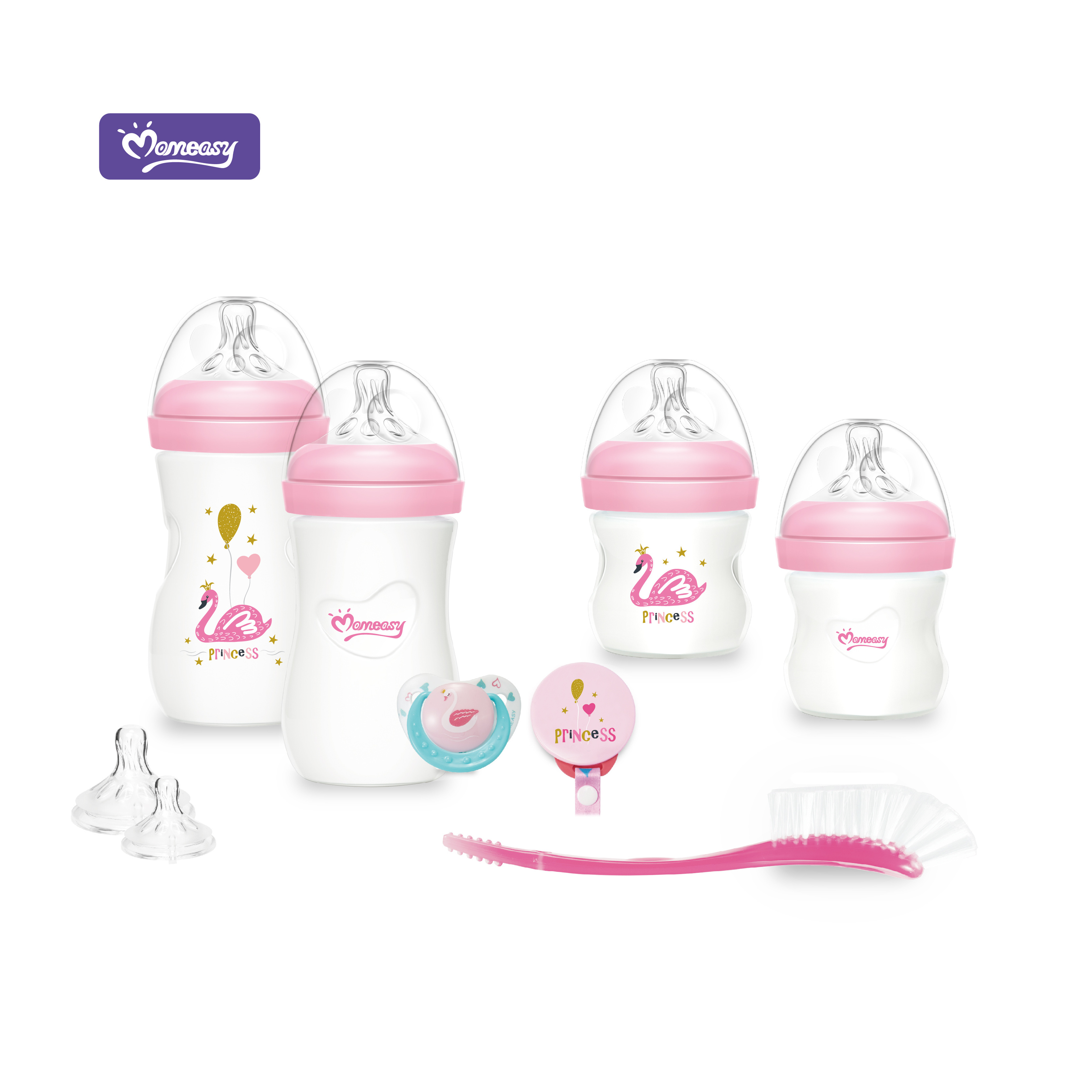 Hot Sell Baby Gift Set Feeding Bottles Eco Product Baby Supplies Feeding Bottle Set For Newborn