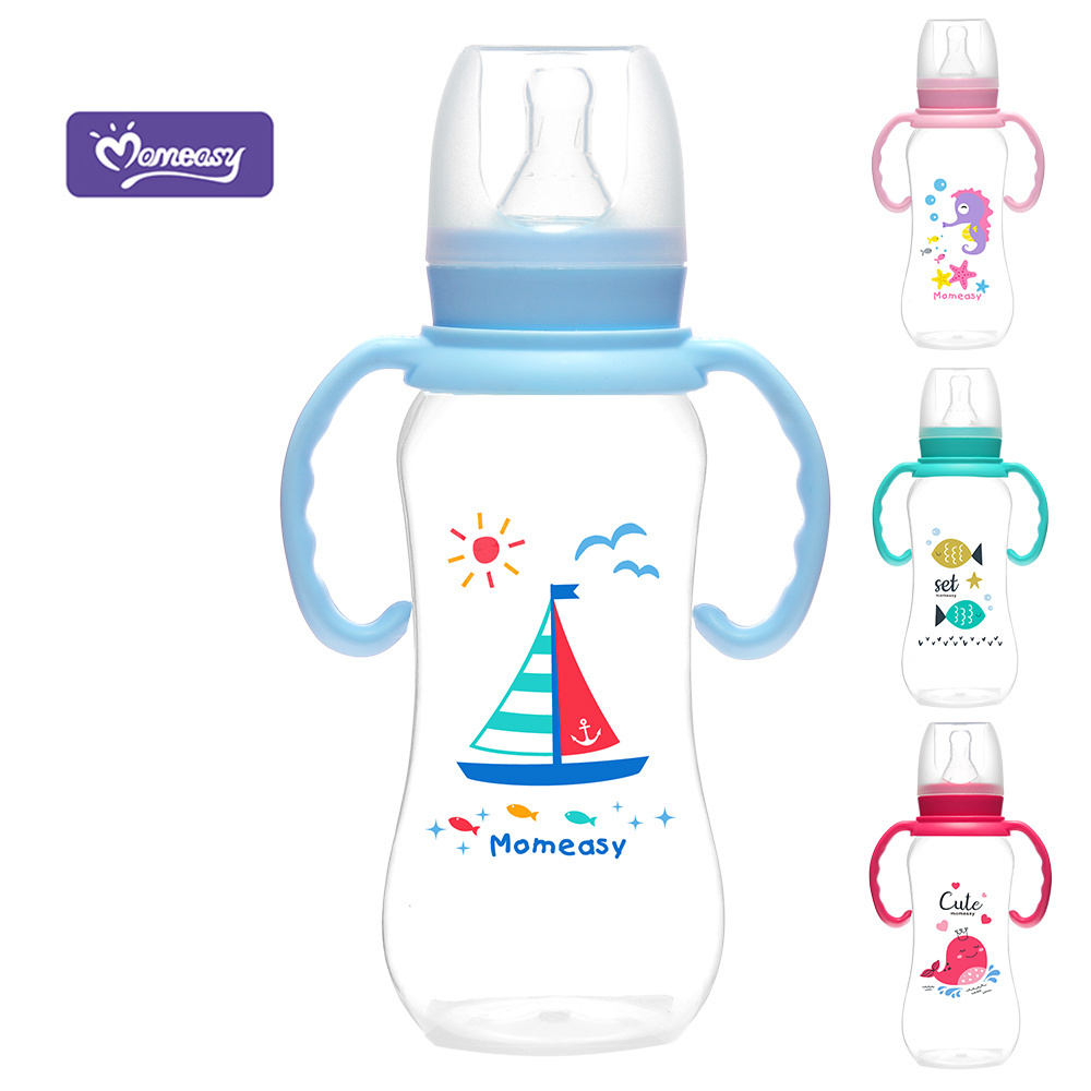 Momeasy Baby 240ml/8oz Standard PP Feeding Bottle Factory Directly Supply With MOQ One Carton