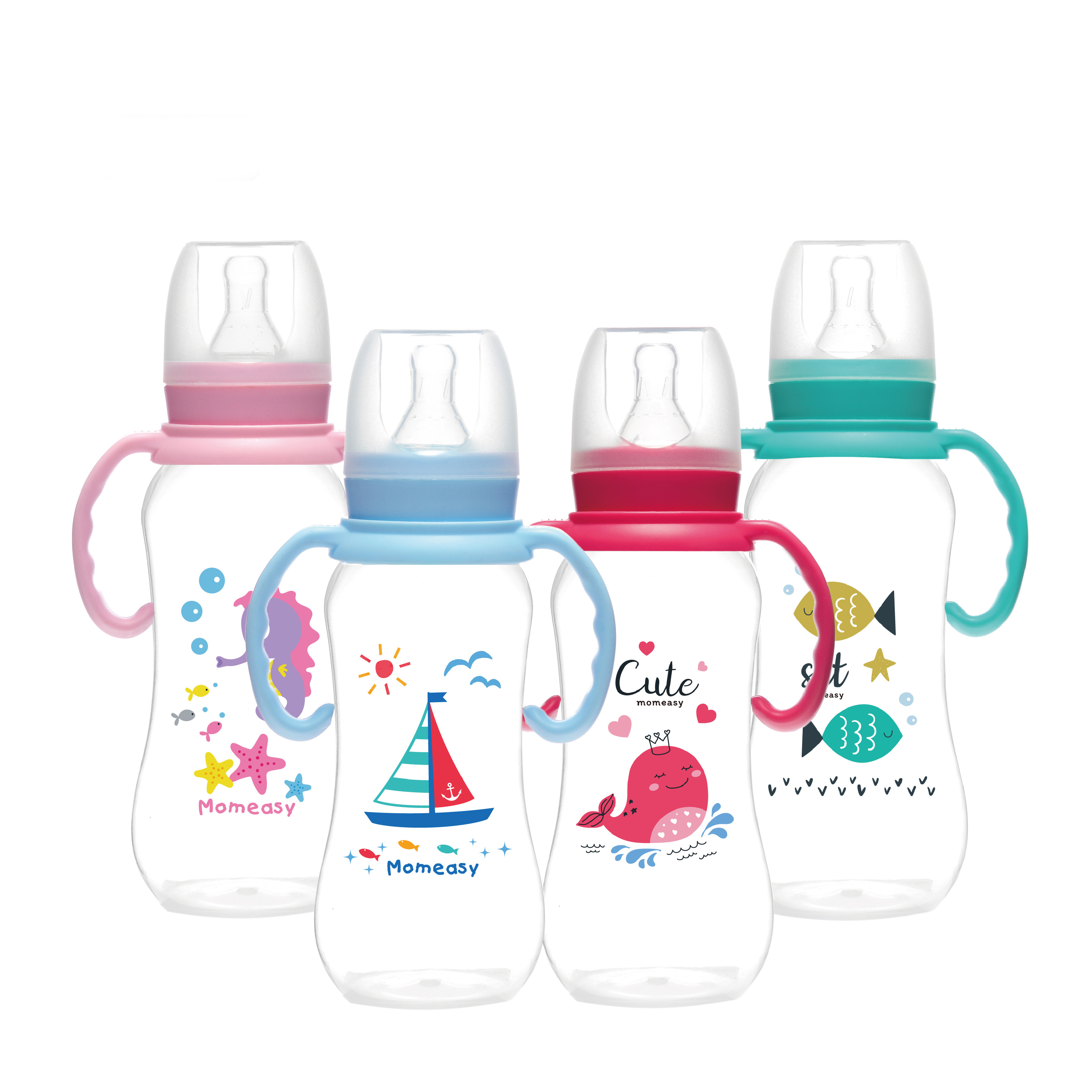 Momeasy Baby 240ml/8oz Standard PP Feeding Bottle Factory Directly Supply With MOQ One Carton