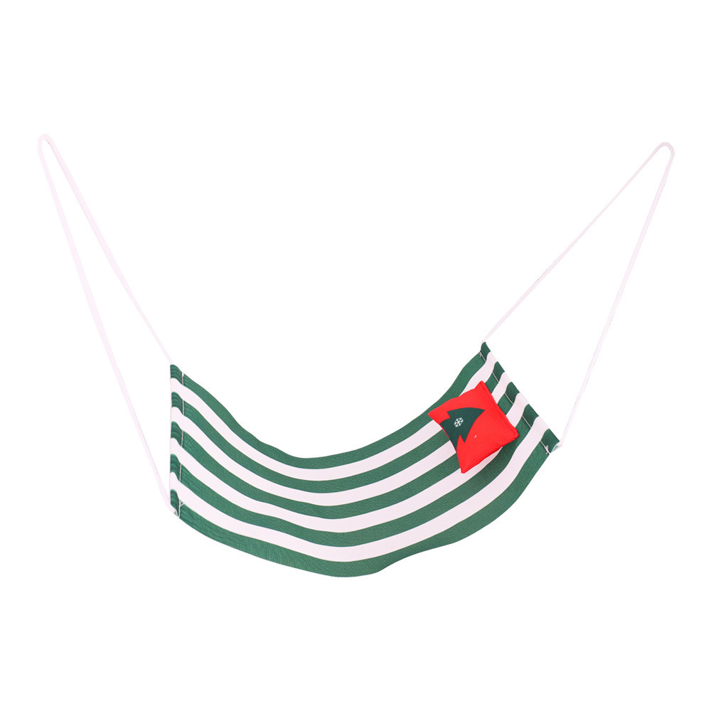 Christmas Elf Hammock with Pillow Doll Accessories Elf Swing Bed Props M3701