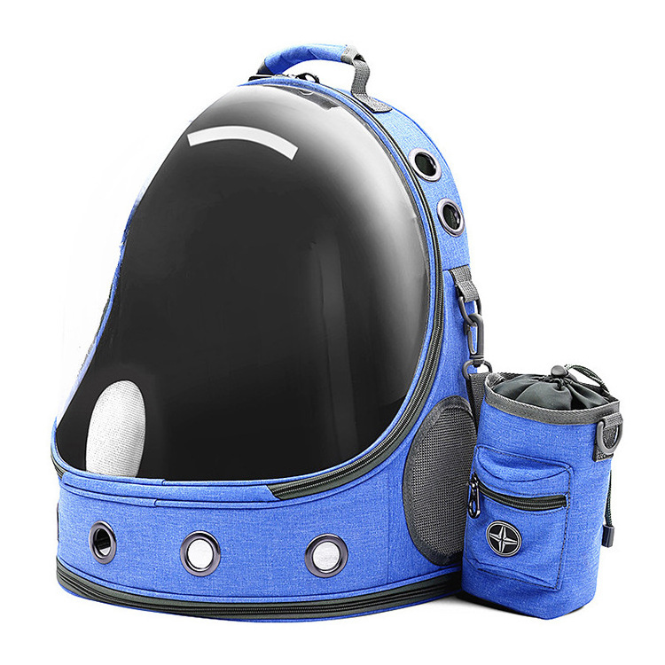 Cat Backpack Carrier Bubble Bag Space Capsule Pet Carrier for Small Dogs and Large Cats Clear Bubble Backpack for Hiking Trav