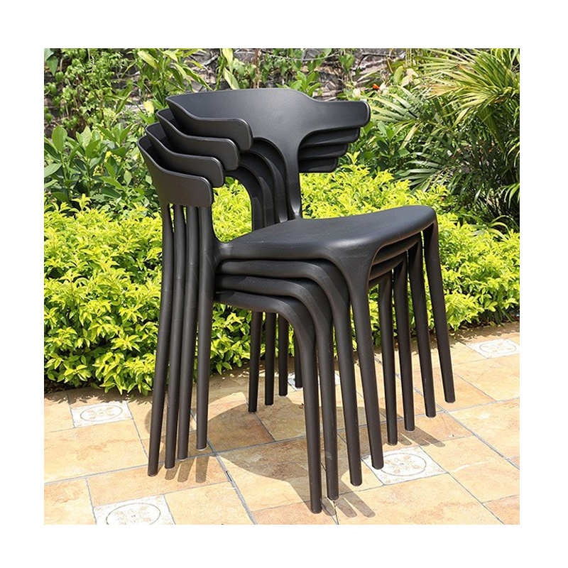 wholesale durable PP plastic 300KG loading stacking canteen restaurant cafe outdoor wedding events hotel chairs