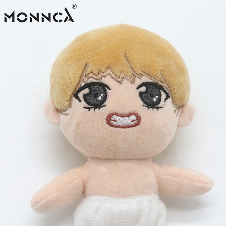 Handmade Cute Custom Plush Kpop doll Toy Wholesale Various Soft Plush Idol Doll