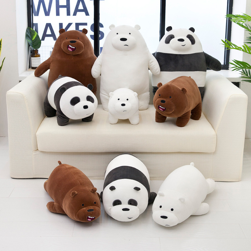 LOW MOQ Cute Panda Teddy Bear Plush Doll Toys For Kids Stuffed Animals Plush Mini Panda Bear Toy