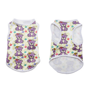 2024 New Luxury Retail Display Rack Dogs Summer Fashionable xxxs Dog Vest Clothes Custom Pet Clothing