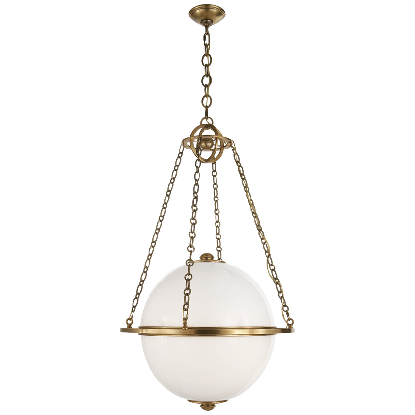 Modern Globe Lantern pendant light for hallway Visual comfort dining pendant