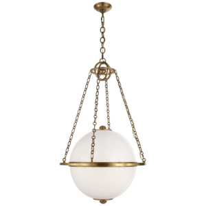 Modern Globe Lantern pendant light for hallway Visual comfort dining pendant