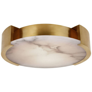 Visual Comfort Melange 5 Light 21" Wide Flush Mount Ceiling Fixture Alabaster flush mount light