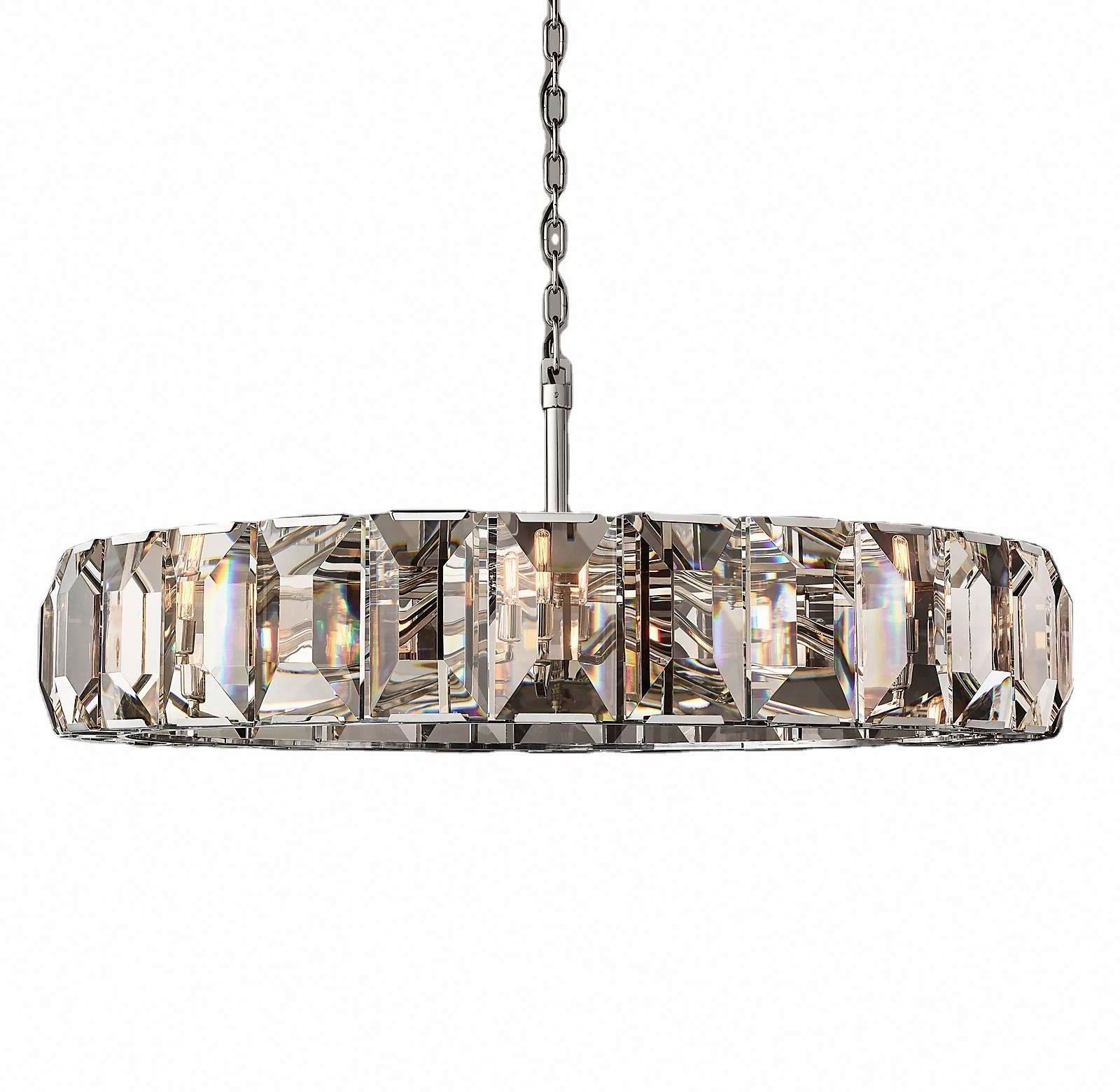 Factory Modern round crystal harlow chandelier  brass lamp with K9 crystal luxury large lighting  for living room