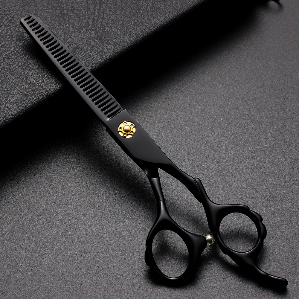 Profecional Barber Hair Cut Cutting Scissors Hairdresser Hairdressing Salon Thinning Titan Shears For Hair Stylist