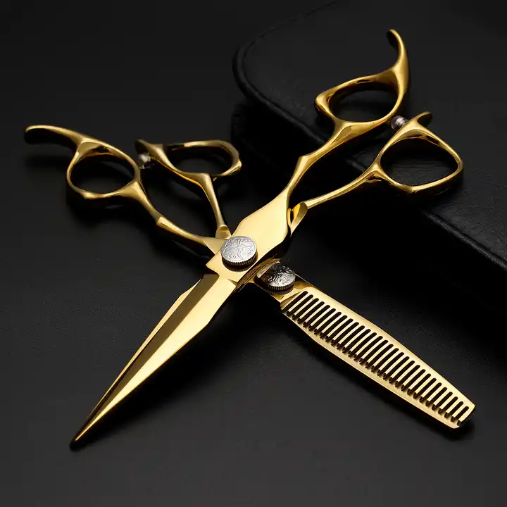 Scissors Professional 440C Hair Cutting Hairdresser Barber Scissors Salon Thinning Shears  tijeras peluqueria