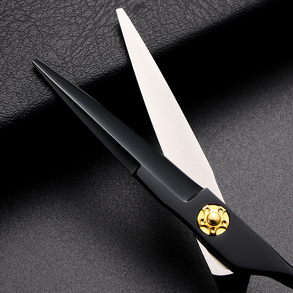 Profecional Barber Hair Cut Cutting Scissors Hairdresser Hairdressing Salon Thinning Titan Shears For Hair Stylist