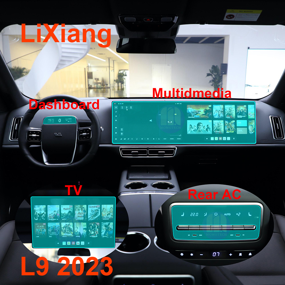 for LiXiang L9 Pro Max Car Interior Screen Protective Film Center Control Screen Protector