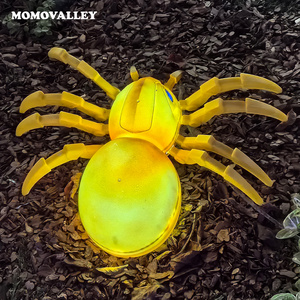 Momovalley 3d frame big outdoor spider jouet unique case display wholesale garden decor decorative lights led halloween