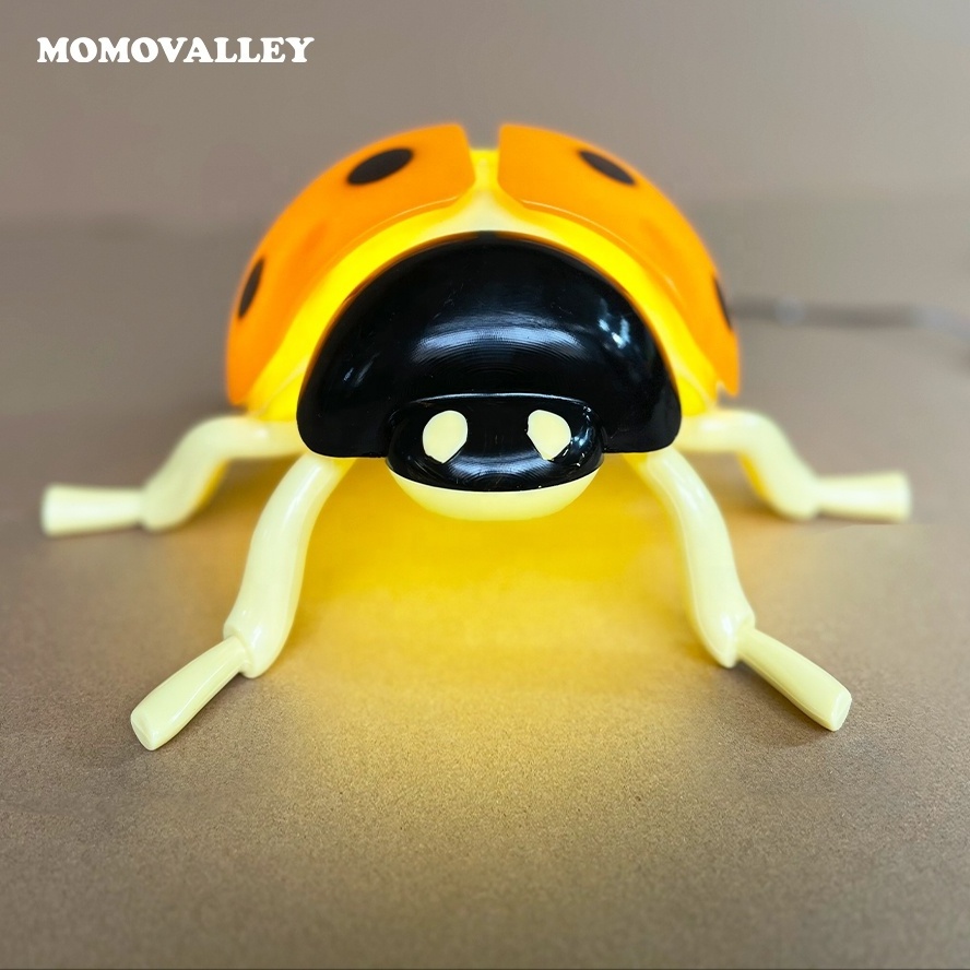 Momovalley lifelike movement ladybug decor LED lighting outdoor indoor space yards garden terrace shop window ground