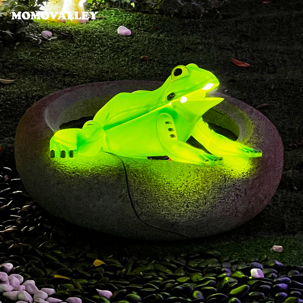 Parks led dynamic glowing Bee Ant christmas frog outdoor decoration light for garden easter halloween decorative lighting