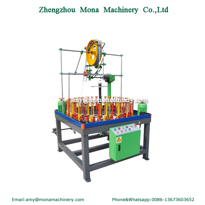 Efficiency High Speed 16 32 Spindles Shoelace Round Rope Cord Braiding Machine price