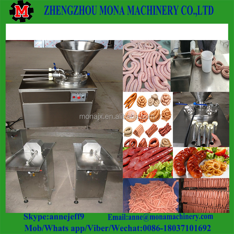 Machine Automatic Electric And Vertical Maker Used Hydraulic Sausage Stuffer For Sale