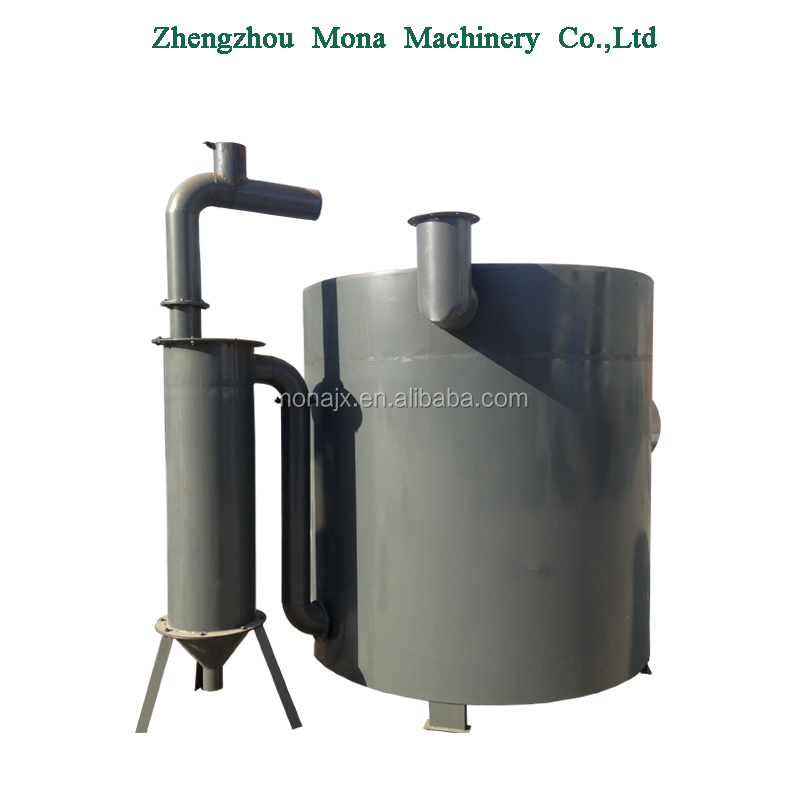 Fresh Wood Coal Carbonizing Furnace High Temperature Biochar Charcoal Retort Kiln price