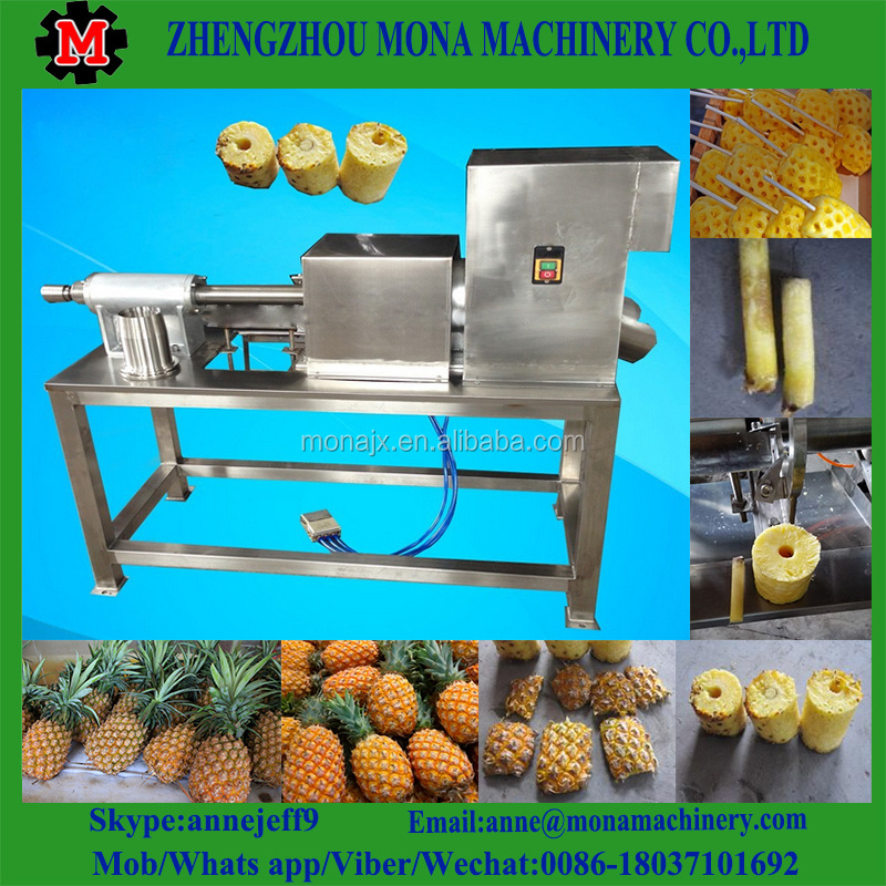 Automatic Pineapple Peeler Machinery Pineapple Peeling And Coring Machine