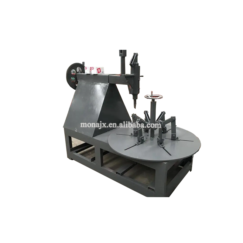 Old Tire Circle Cutting Recycling Machine waste tire tread sidewall cutter Machine Tire sidewall cutting machine price